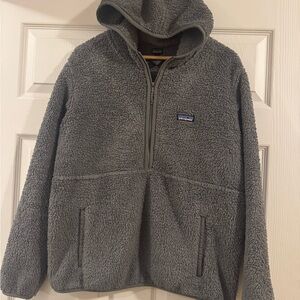 Patagonia Charcoal Fleece 1/2 zip Jacket